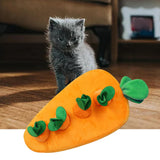Maxbell Hide and Seek Carrot Durable for Memory Games Fun Carrots Harvest Toy Cats Carrot