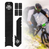 Maxbell Bike Frame Protection Stickers DIY Protector for Mountain Bike Road Bike Carbon Fiber