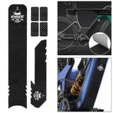 Maxbell Bike Frame Protection Stickers DIY Protector for Mountain Bike Road Bike Carbon Fiber