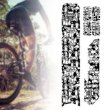 Maxbell Bike Frame Protection Stickers DIY Protector for Mountain Bike Road Bike  Anime