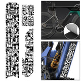 Maxbell Bike Frame Protection Stickers DIY Protector for Mountain Bike Road Bike  Anime