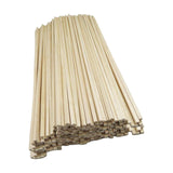 Maxbell 100Pcs Unfinished Wood Sticks Woodcrafts for Crafts Model Building Supplies 100cm