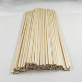 Maxbell 50x Unfinished Wood Sticks Smooth Small for Crafts Educational Accessories 250mmx3mmx3mm