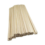 Maxbell 50x Unfinished Wood Sticks Smooth Small for Crafts Educational Accessories 300mmx3mmx3mm