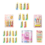 Maxbell Double Sided Tape Kids Toy Interactive Colorful Removable for Party Yard 4Pcs 7g