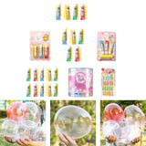 Maxbell Double Sided Tape Kids Toy Interactive Colorful Removable for Party Yard 4Pcs 7g