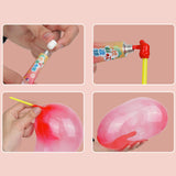 Maxbell Double Sided Tape Kids Toy Interactive Colorful Removable for Party Yard 4Pcs 7g