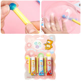 Maxbell Double Sided Tape Kids Toy Interactive Colorful Removable for Party Yard 3Pcs 5g