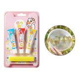 Maxbell Double Sided Tape Kids Toy Interactive Colorful Removable for Party Yard 3Pcs 10g