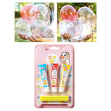 Maxbell Double Sided Tape Kids Toy Interactive Colorful Removable for Party Yard 3Pcs 10g
