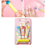Maxbell Double Sided Tape Kids Toy Interactive Colorful Removable for Party Yard 3Pcs 10g