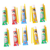 Maxbell Double Sided Tape Kids Toy Interactive Colorful Removable for Party Yard 10Pcs 7g
