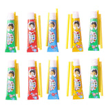 Maxbell Double Sided Tape Kids Toy Interactive Colorful Removable for Party Yard 10Pcs 7g