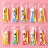 Maxbell Double Sided Tape Kids Toy Interactive Colorful Removable for Party Yard 10Pcs 7g