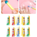Maxbell Double Sided Tape Kids Toy Interactive Colorful Removable for Party Yard 10Pcs 7g
