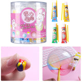 Maxbell Double Sided Tape Kids Toy Interactive Colorful Removable for Party Yard 20Pcs Jar 7g