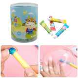 Maxbell 20x Colorful Plastic Bubbles DIY Crafting Childhood Nostalgia Toy for Gift
