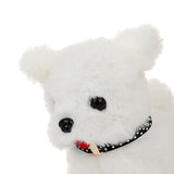 Maxbell Battery Operated Electronic Stuffed Animal for Party Favors Festival Easter White