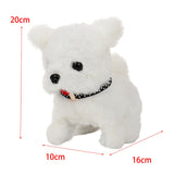 Maxbell Battery Operated Electronic Stuffed Animal for Party Favors Festival Easter White