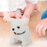 Maxbell Battery Operated Electronic Stuffed Animal for Party Favors Festival Easter White
