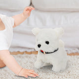 Maxbell Battery Operated Electronic Stuffed Animal for Party Favors Festival Easter White