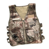 Maxbell Children Outdoor Vest Breathable Kids Cargo Vest for Role Play Desert 45cm