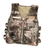 Maxbell Children Outdoor Vest Breathable Kids Cargo Vest for Role Play Desert 50cm