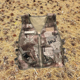 Maxbell Children Outdoor Vest Breathable Kids Cargo Vest for Role Play Desert 50cm