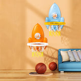 Maxbell Kids Basketball Hoop Set Indoor Outdoor Sport Games for Kids Children Girls Orange