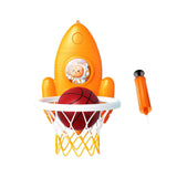 Maxbell Kids Basketball Hoop Set Indoor Outdoor Sport Games for Kids Children Girls Orange