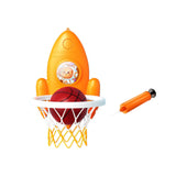 Maxbell Kids Basketball Hoop Set Indoor Outdoor Sport Games for Kids Children Girls Orange