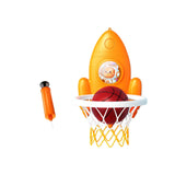 Maxbell Kids Basketball Hoop Set Indoor Outdoor Sport Games for Kids Children Girls Orange