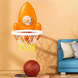 Maxbell Kids Basketball Hoop Set Indoor Outdoor Sport Games for Kids Children Girls Orange