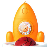 Maxbell Kids Basketball Hoop Set Indoor Outdoor Sport Games for Kids Children Girls Orange