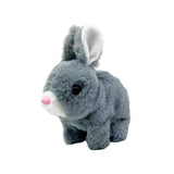 Maxbell Electric Bunny Toys Simulation Hopping Jumping Walking for Bedtime Friend Long Plush