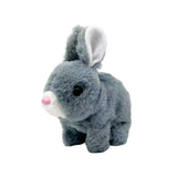 Maxbell Electric Bunny Toys Simulation Hopping Jumping Walking for Bedtime Friend Long Plush