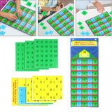Maxbell Daily Math Calendar Classroom Pocket Chart for All About Number Activities