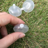 Maxbell 10 Pieces Dog Squeaky Toy Clear Squeakers Repair for Baby Dog Toy Repair Fix 35mm