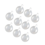 Maxbell 10 Pieces Dog Squeaky Toy Clear Squeakers Repair for Baby Dog Toy Repair Fix 35mm