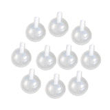 Maxbell 10 Pieces Dog Squeaky Toy Clear Squeakers Repair for Baby Dog Toy Repair Fix 27mm