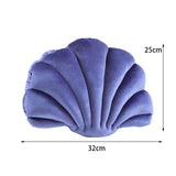 Maxbell Seashell Decorative Pillow shell Pillow Throw Pillow Birthday Gift Cute Violet