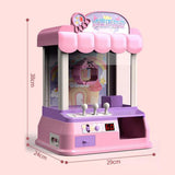 Maxbell Small Claw Machine Classic Electronic Arcade Game for Boys Girls Kids Adults large 30 doll pink