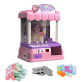 Maxbell Small Claw Machine Classic Electronic Arcade Game for Boys Girls Kids Adults large 30 doll pink