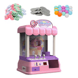 Maxbell Small Claw Machine Classic Electronic Arcade Game for Boys Girls Kids Adults large 30 doll pink