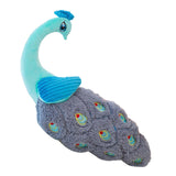 Maxbell Simulation Peacock Pillow Floor Cushion Throw Pillow Home Decor Firm Stuffed Blue