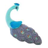 Maxbell Simulation Peacock Pillow Floor Cushion Throw Pillow Home Decor Firm Stuffed Blue