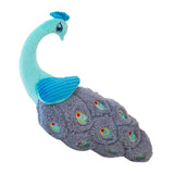 Maxbell Simulation Peacock Pillow Floor Cushion Throw Pillow Home Decor Firm Stuffed Blue