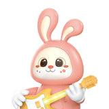 Maxbell Electronic Interactive Rabbit Musical and Dance Bunny Toy for Bedtime Friend Pink