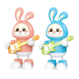 Maxbell Electronic Interactive Rabbit Musical and Dance Bunny Toy for Bedtime Friend Pink