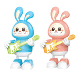 Maxbell Electronic Interactive Rabbit Musical and Dance Bunny Toy for Bedtime Friend Pink